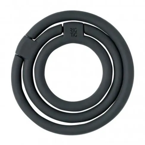 Rig-Tig Circles Untersetzer - Schwarz