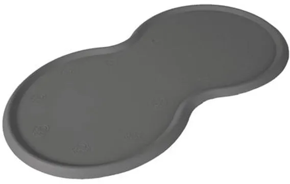 Trixie Platzmatte Naturgummi 45 × 25 cm dunkelgrau