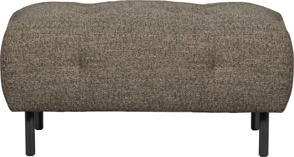 Lloyd, Sofa-Pouf, dunkelbraun, H45x90x90 cm